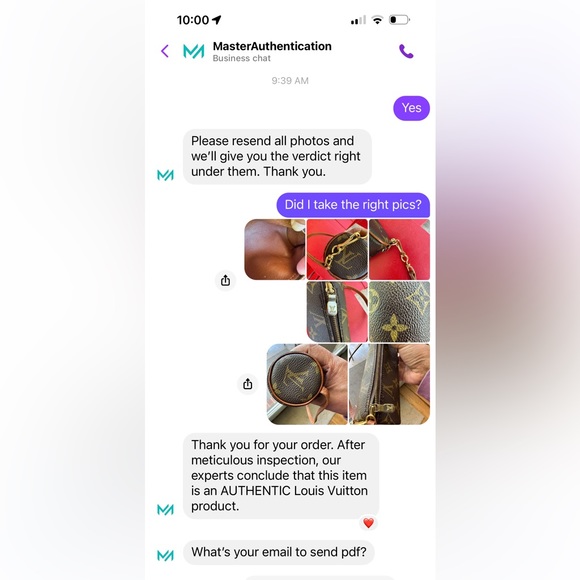 COPY - LV Monogram papillon accessory pochette - Picture 7 of 8